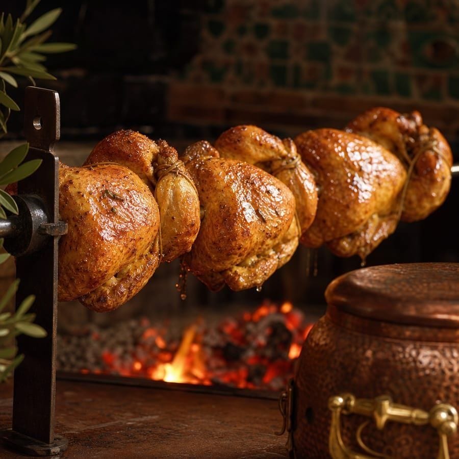 Rôtisserie à la broche